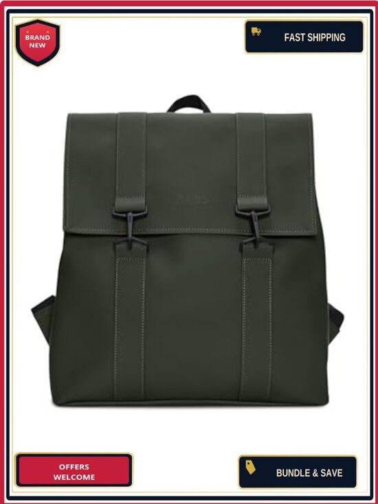 Other - Waterproof PU Messenger Backpack for Men & Women fits 15 Laptop